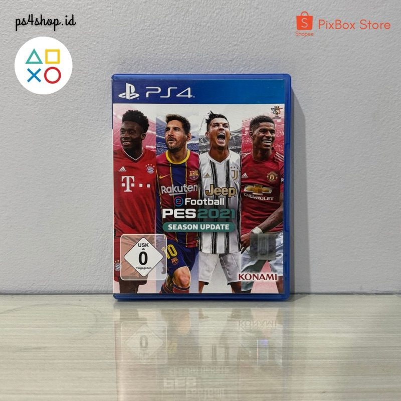 BD KASET PES 2021 SEASON UPDATE PS4 SECOND BEKAS E FOOTBALL GAME BOLA TERBAIK PES2021