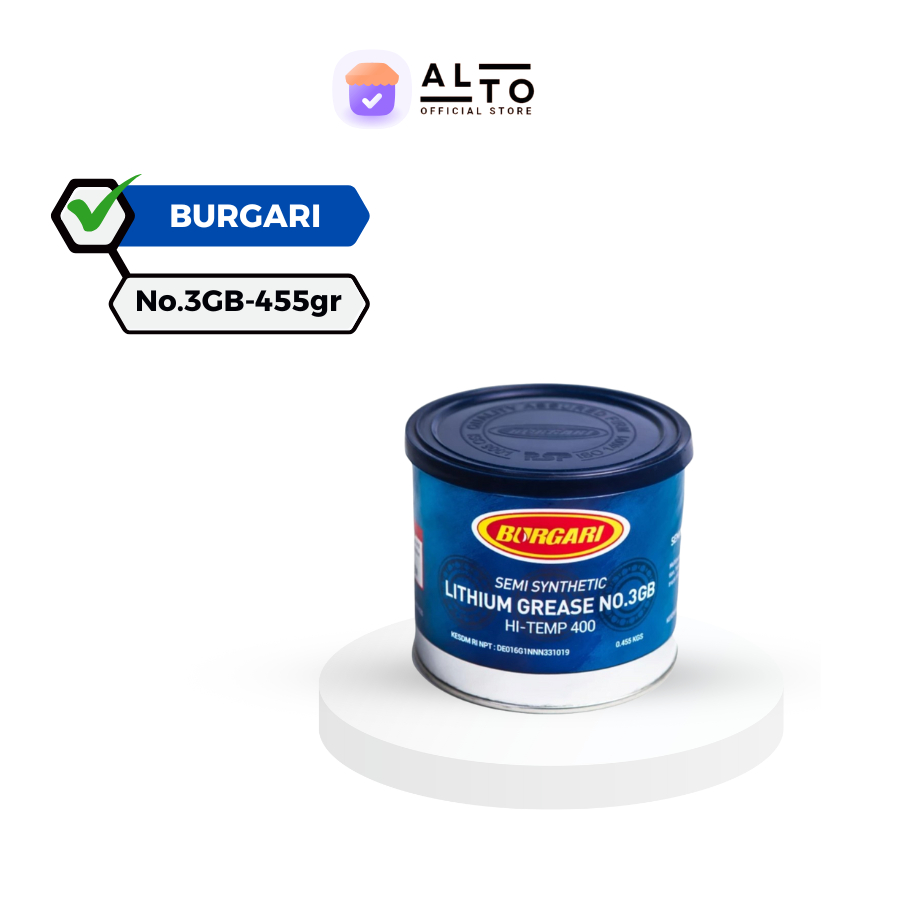 Burgari Lithium Grease [455gr] Vaseline Gemuk No.3GB Pelumas Grease Bearing