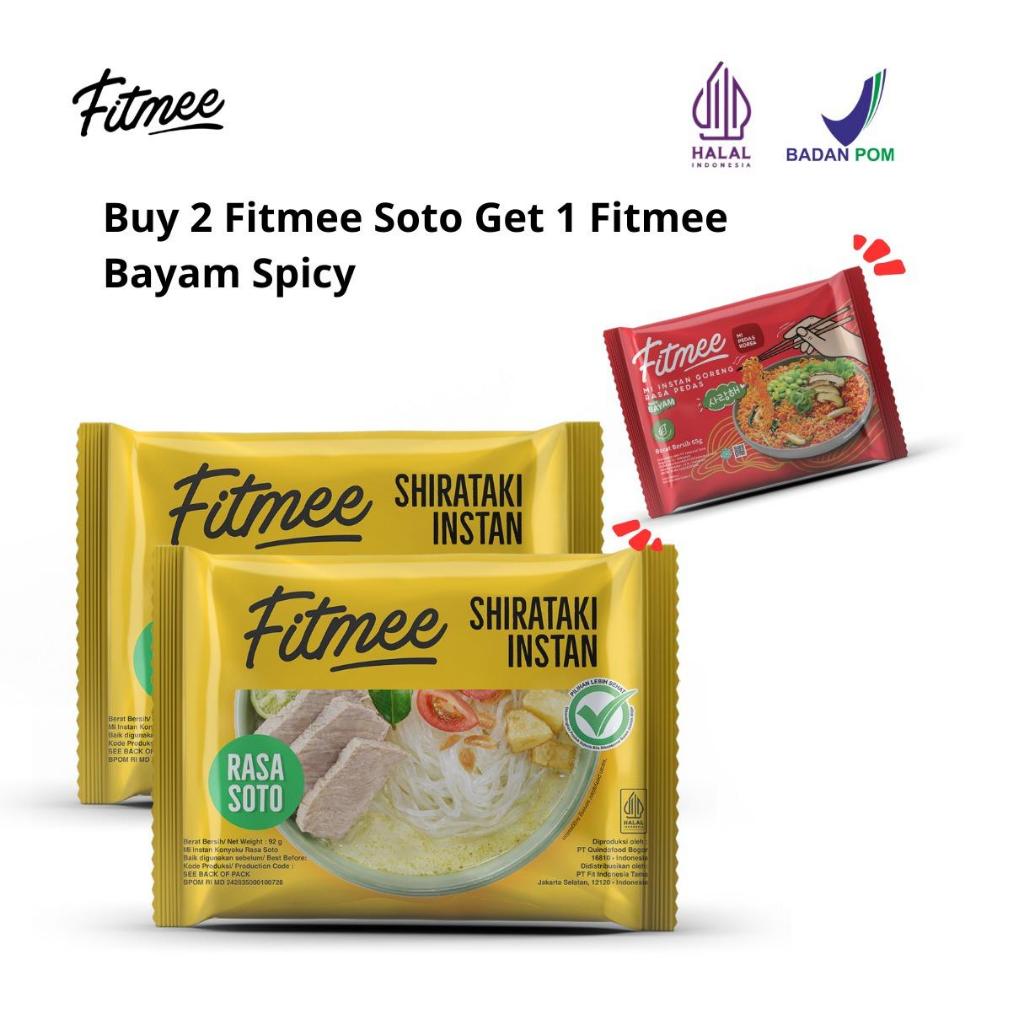 

Bundling Spesial! Buy 2 FitMee Shirataki Soto Get 1 FitMee Bayam Goreng Pedas