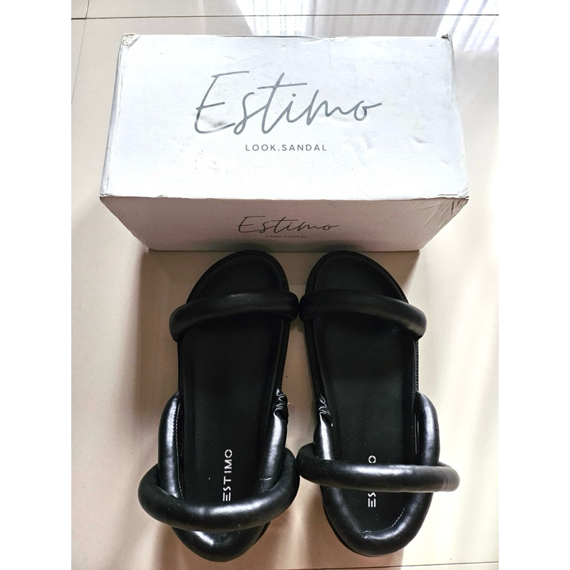 Estimo Sandal Hitam