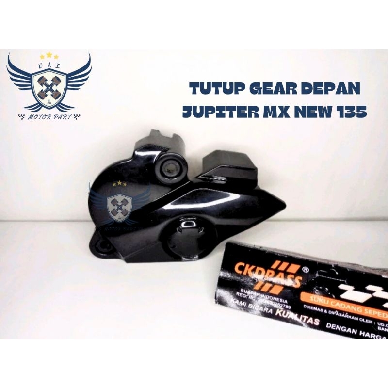 cover tutup gear gir depan jupiter mx new 135