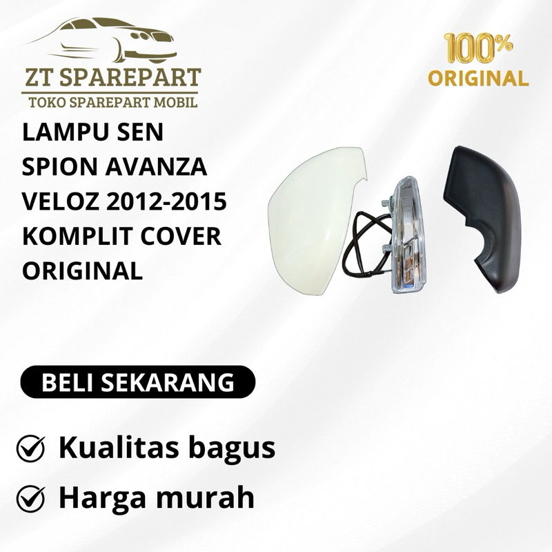 LAMPU SEN SPION AVANZA VELOZ 2012-2015 KOMPLIT COVER ORIGINAL