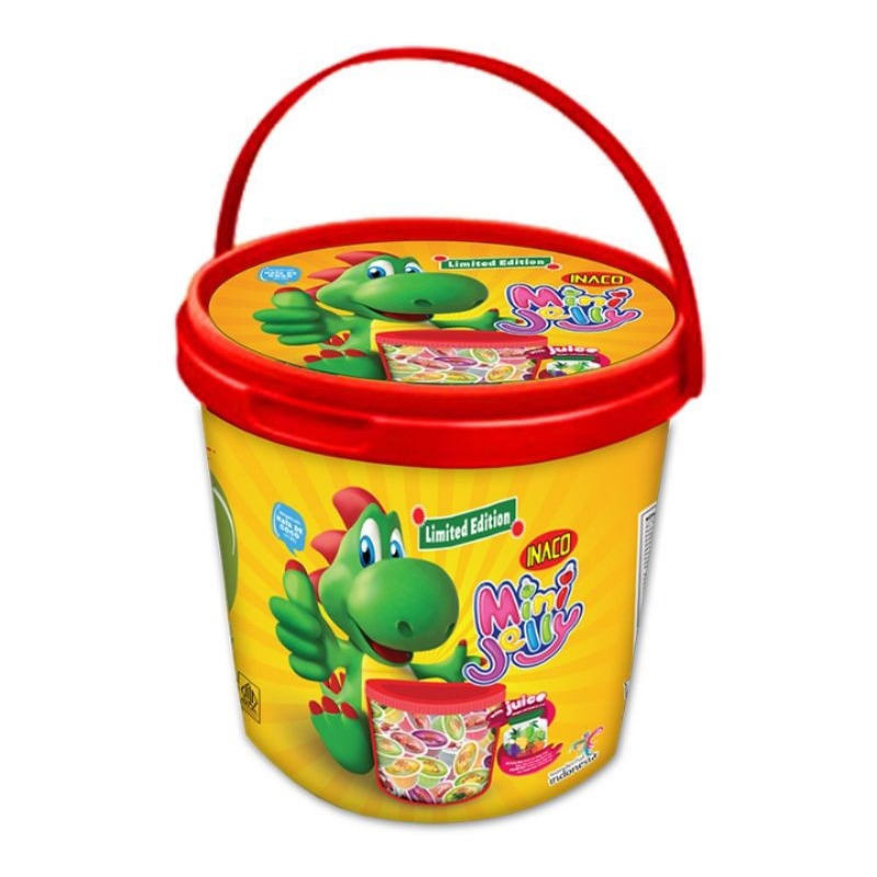 

Inaco jelly mini rasa jus bucket 50 x 15 g