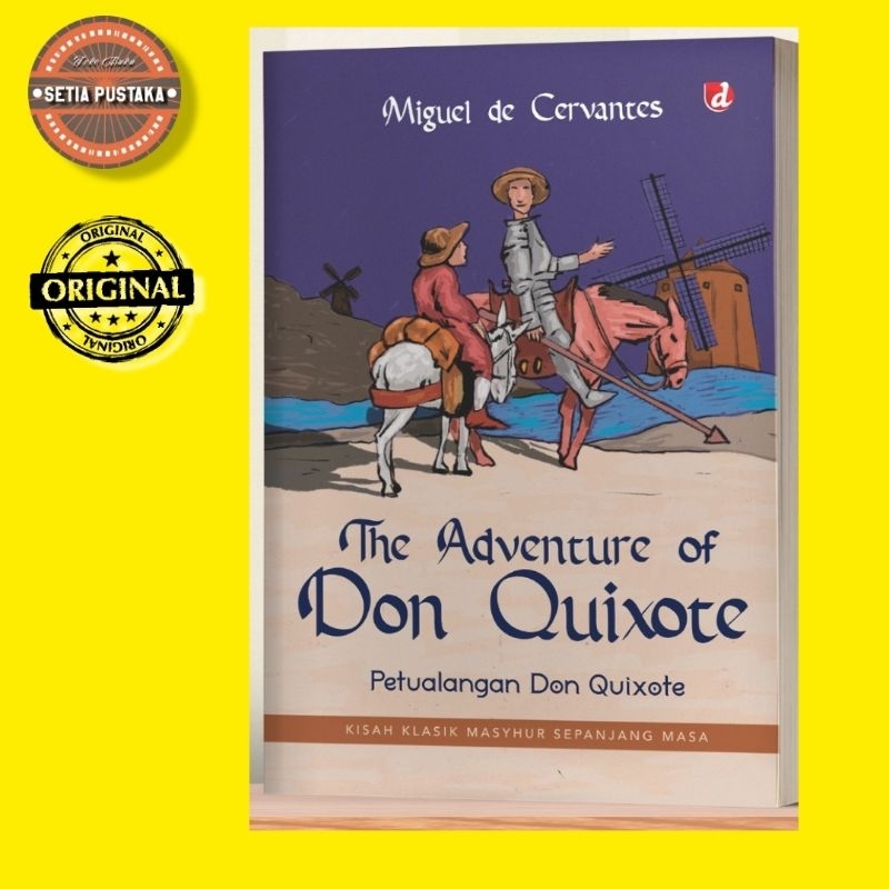 Buku The Adventures of Don Quixote; Petualangan Don Quixote