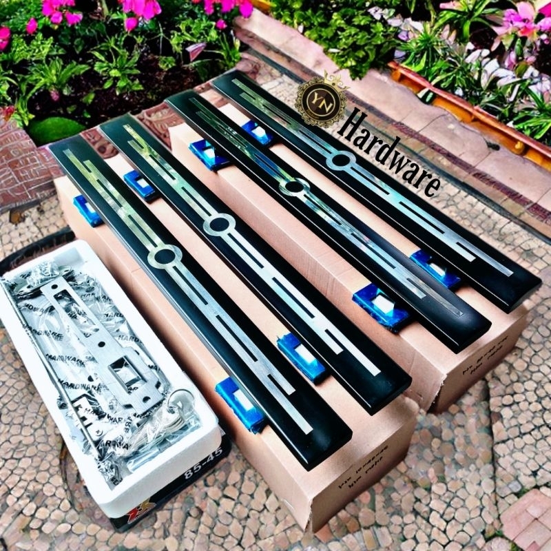 handle pintu motif terbaru 45cm || handle stainless 304 || pegangan pintu motif