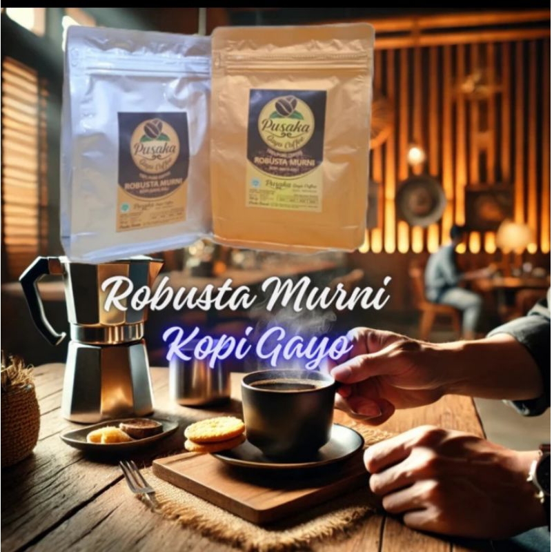 

Kopi gayo robusta murni @500 gram