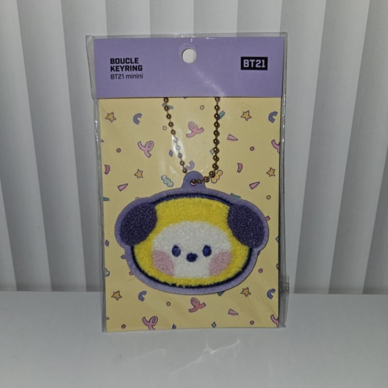 Ready Stock - BT21 keyring bouncle keyring gantungan kunci official
