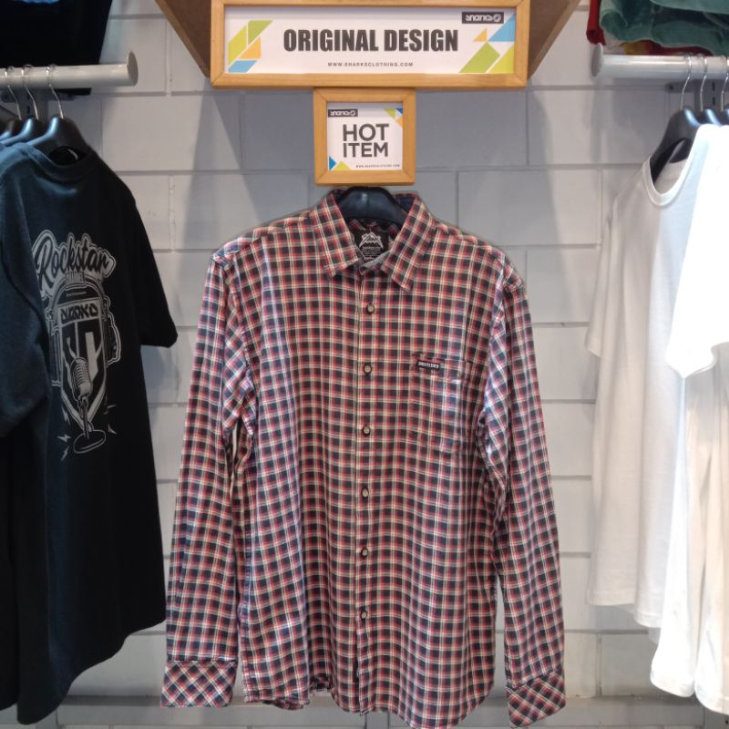 kemeja/shirt casual wear pria Sharks.co brand original