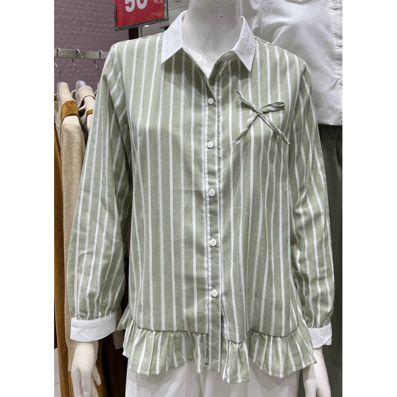 GRAPHIS ATASAN BLOUSE WANITA BAHAN KATUN BY MATAHARI ( S - XL )