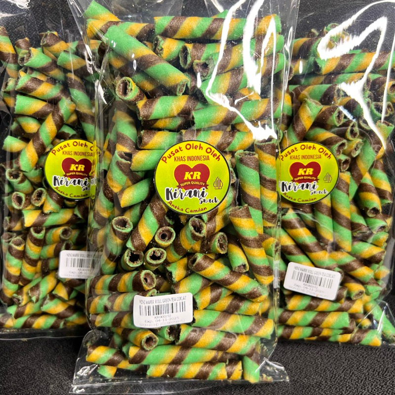 

MINI WAFER ROLL GREEN TEA COKELAT