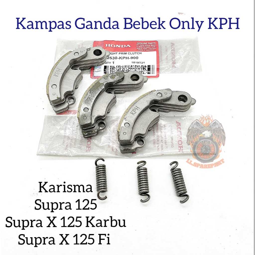 KAMPAS GANDA BEBEK ONLY HONDA KPH ASLI ORIGINAL HONDA KARISMA SUPRA X 125 SUPRA X 125 FI INJEKSI PRE