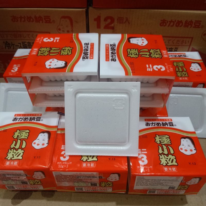 

Okame Natto Goku Kotsubu kedelai japang nato ||Halal 100%
