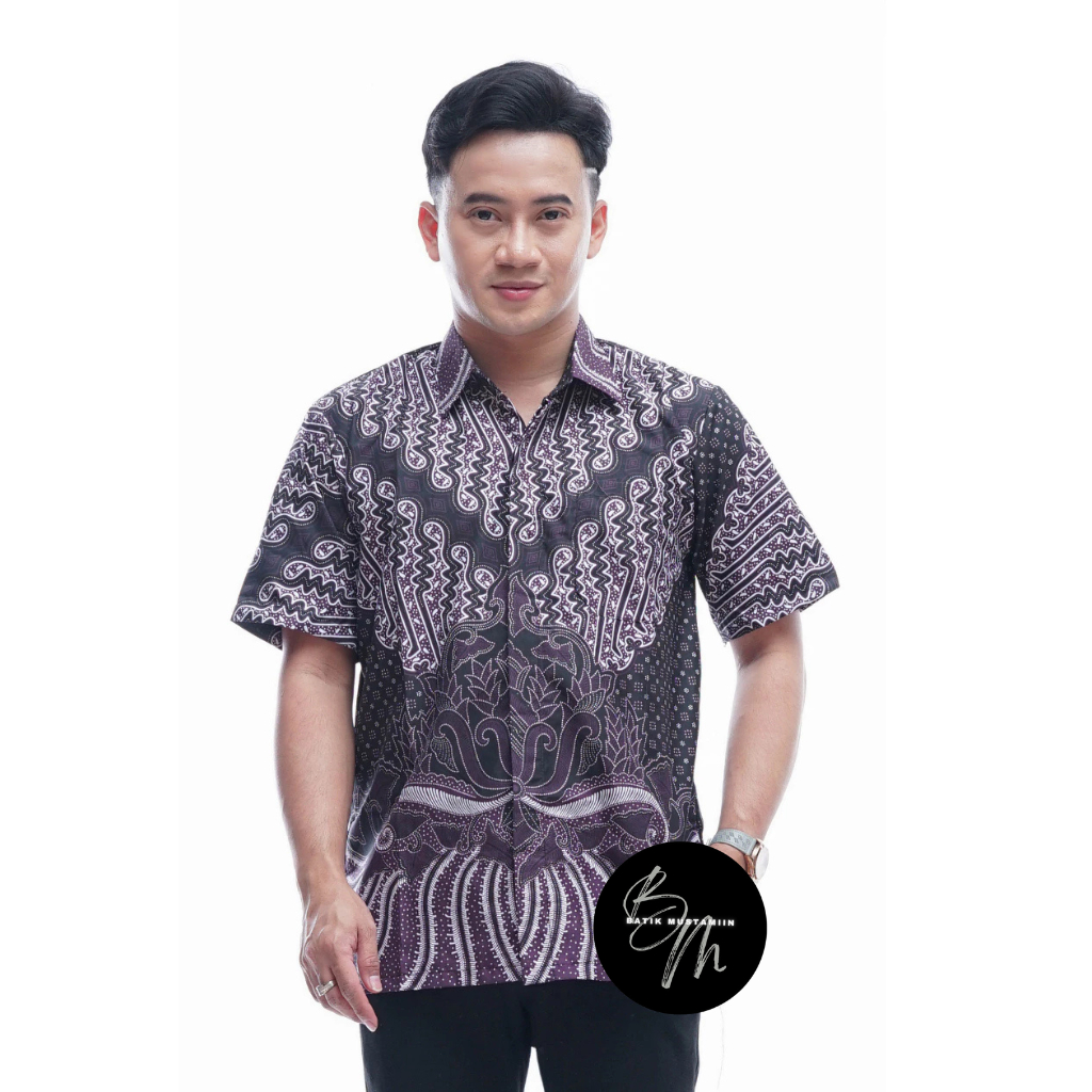 Baju batik lengan pendek kekinian modern 2025 kondangan bisa seragam hajatan dan kantor terkini 2024