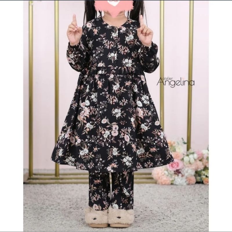 Atelier Angelina Little Zahra Uk. 1-2 Tahun - Black