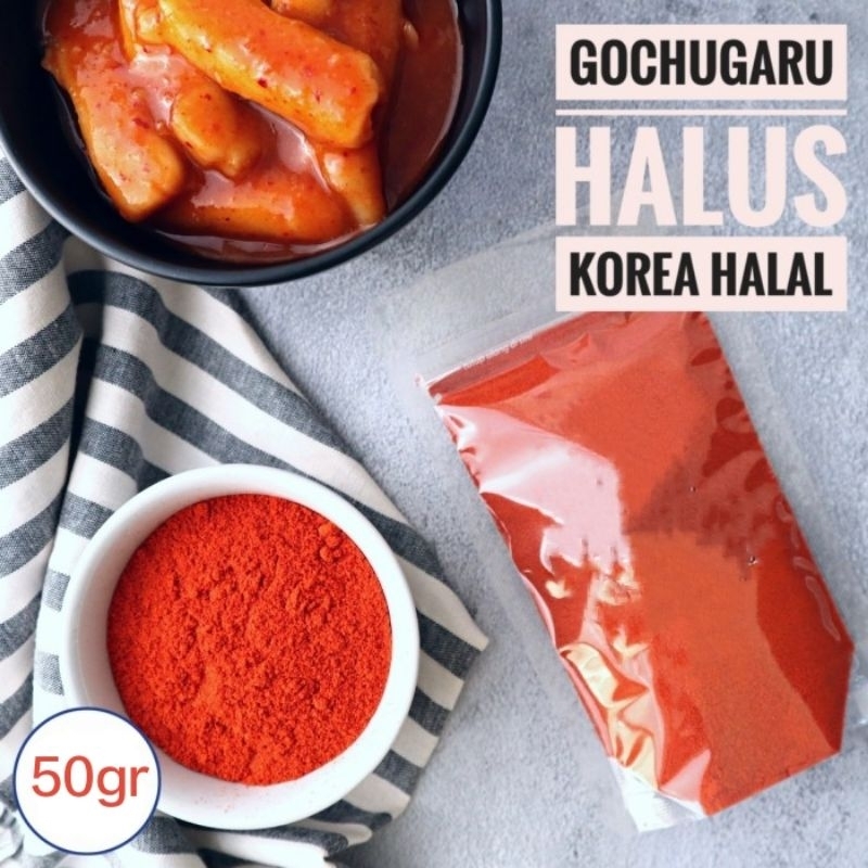 

Gochugaru Bubuk Cabe Halus 50gr - Cabai Red Pepper Powder Korea
