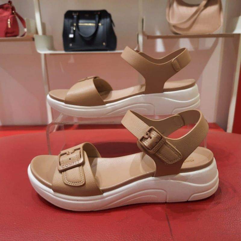 BATA Sandal Tali Wanita Naturfit Hak 4 Cm Original 601_8087