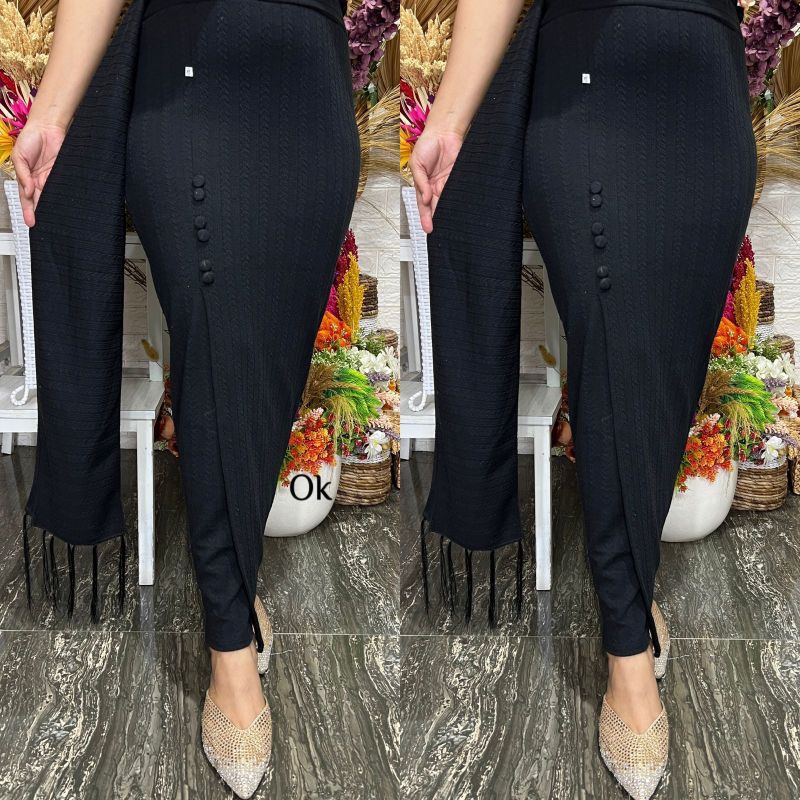 Kamen knit set slendang /Kamen jadi bali / Kamen strait /Kamen bawahan jadi