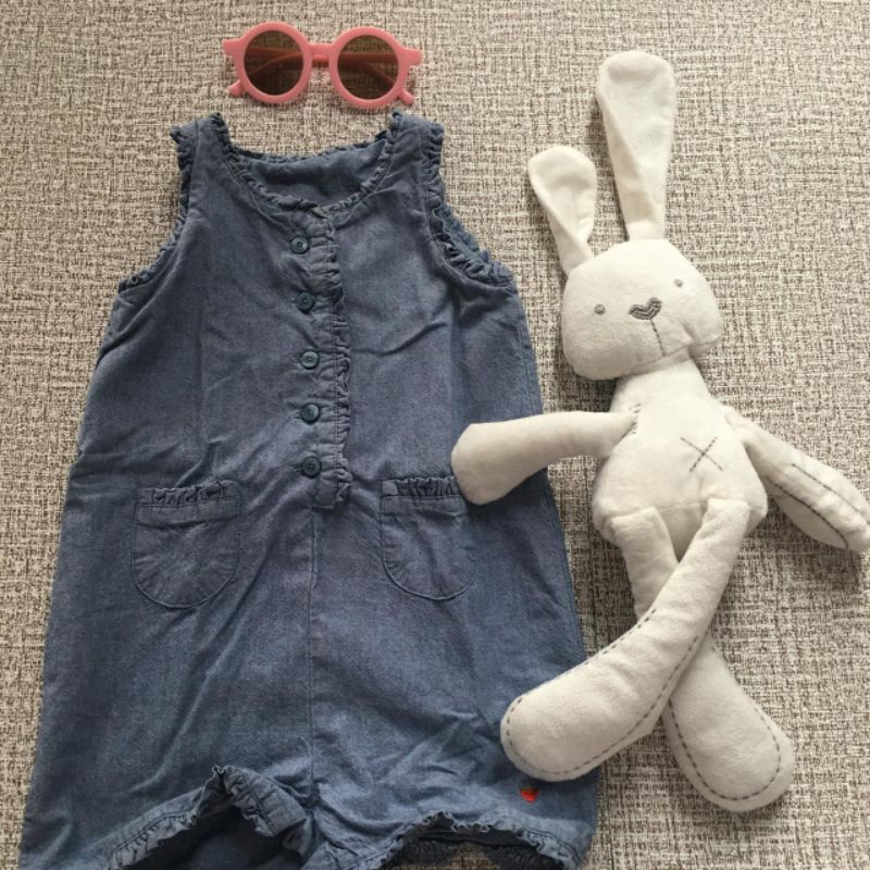 Romper denim Baby gap