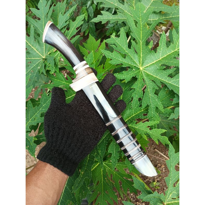 pisau 20cm alat sembelih,full tanduk