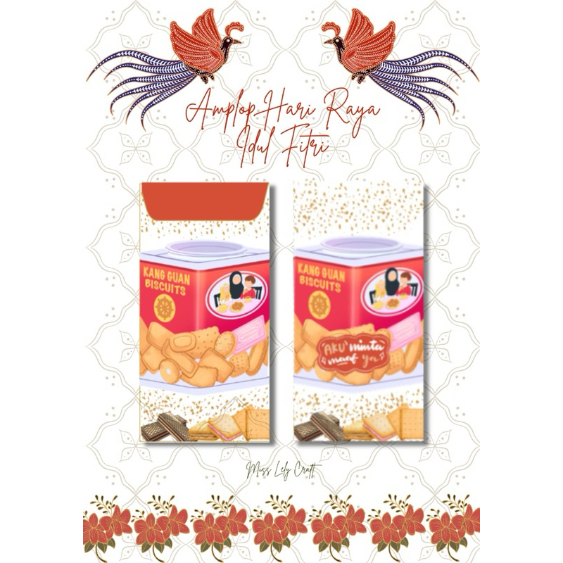 

Amplop Lebaran Camilan Version