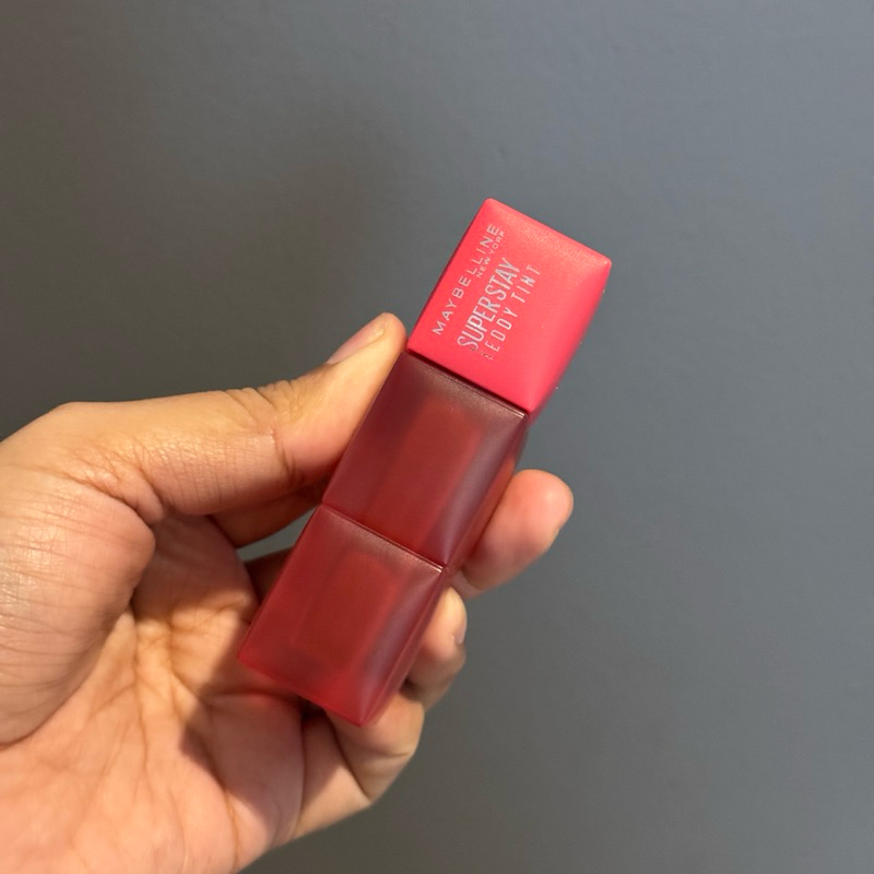 MAYBELLINE OFFICIAL Superstay Teddy Tint 5 mL - Teddy Soft Matte Tahan 12 Jam Lipstick Lipcream Lips