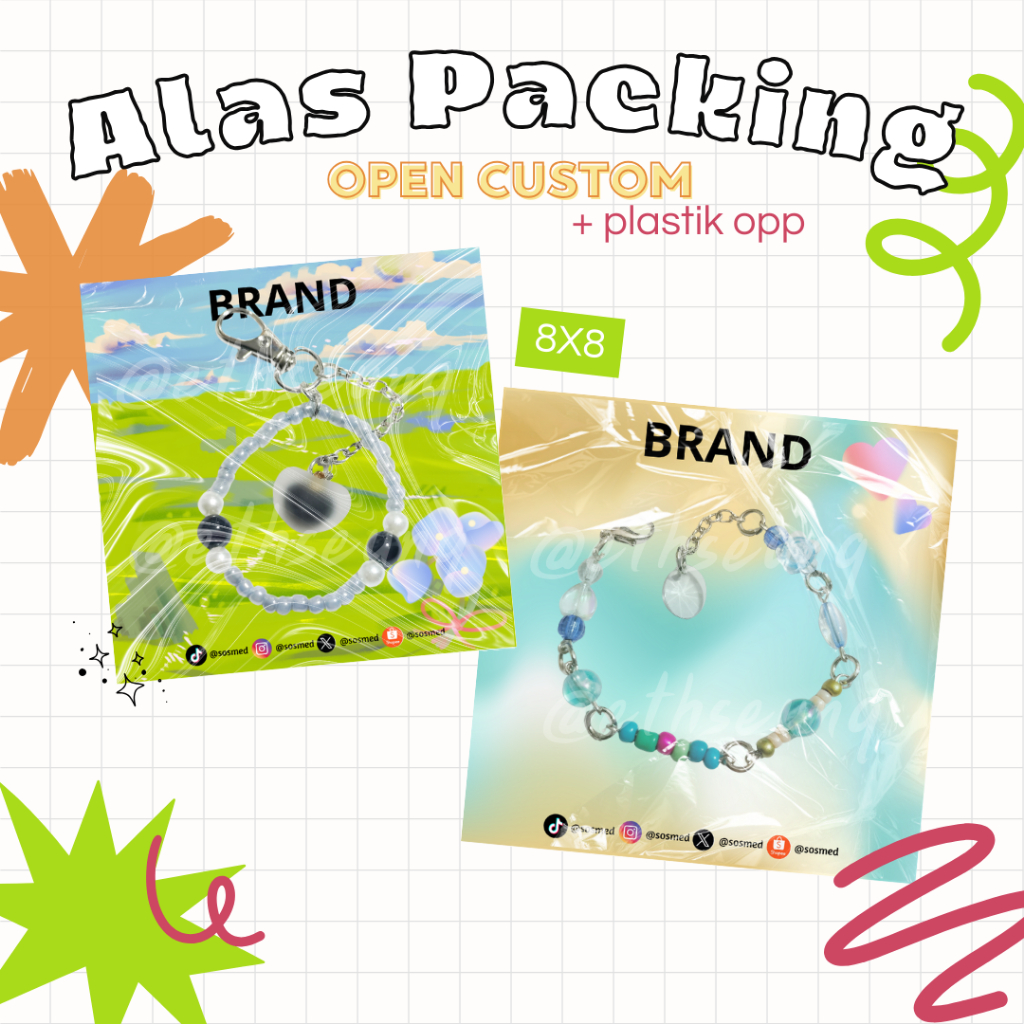 

[8X8] Alas Packing /Alas Freebies ,open custom, inc plastik [read desc]
