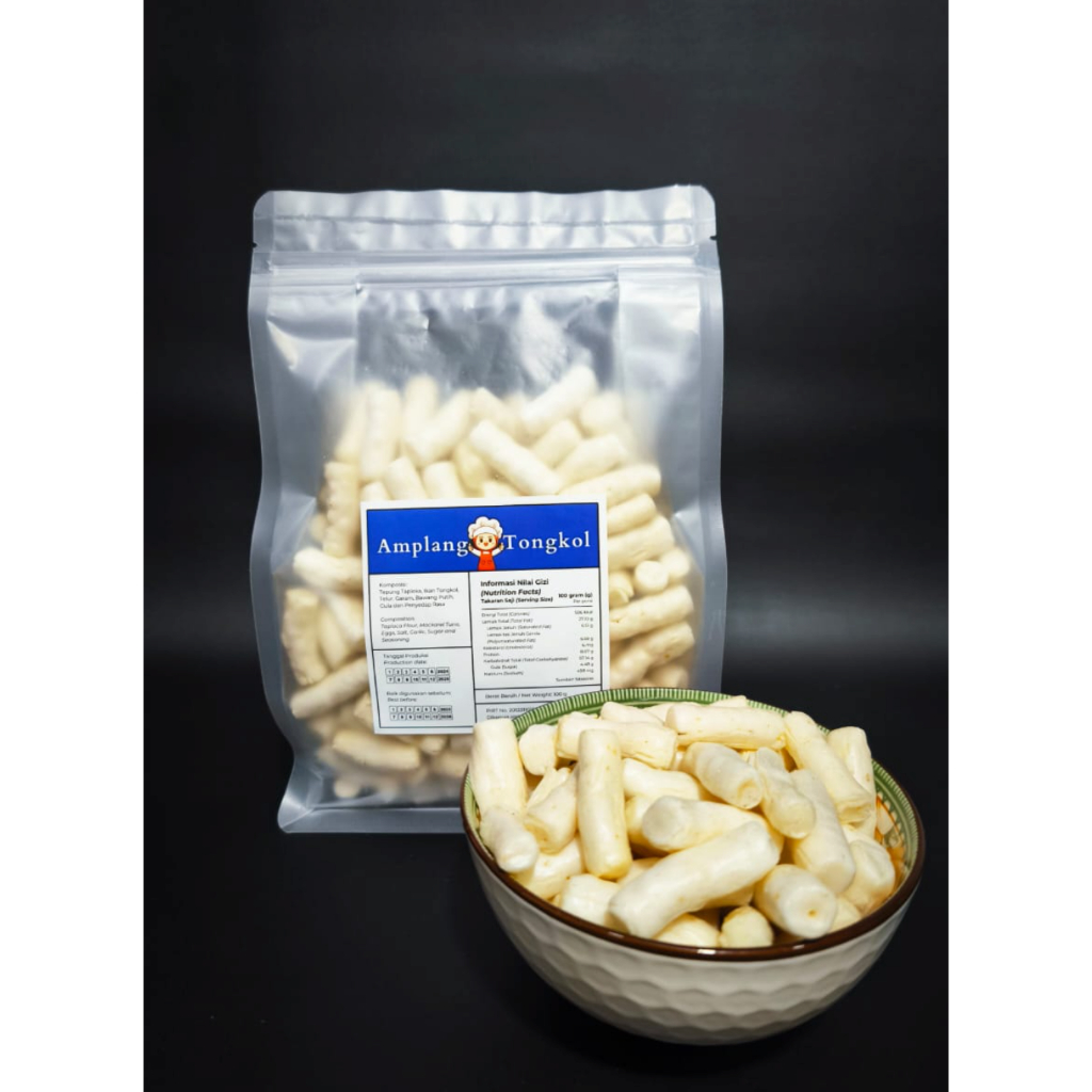 

Kerupuk Amplang Ikan Tongkol Lezat dan Gurih 100 Gram - Kerupuk Ikan - Snack Ikan Tongkol - Amplang Ikan Tongkol