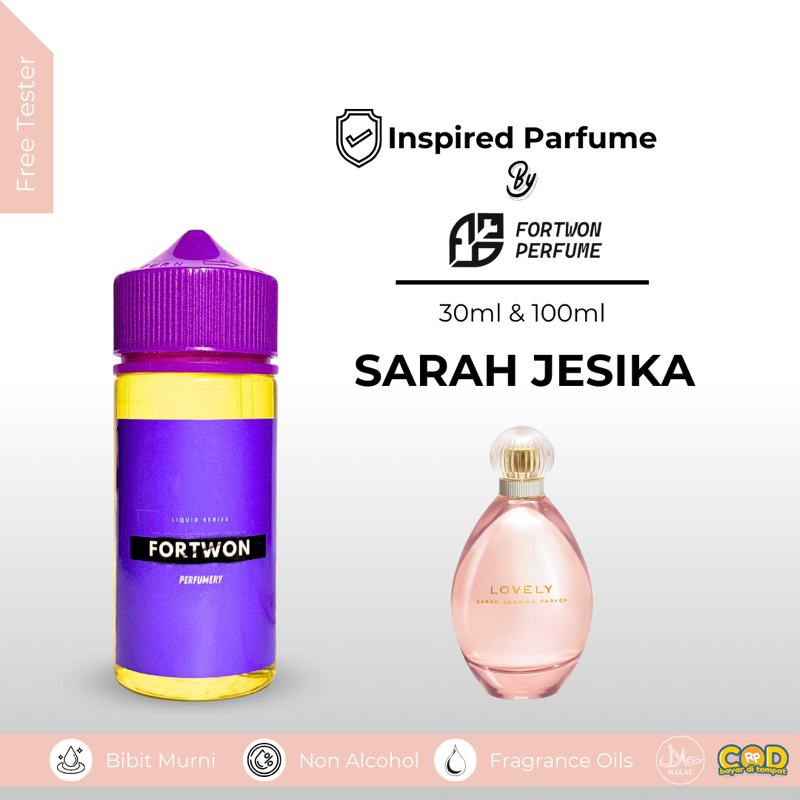 Sarah Jessica Parker Parfum Bibit Tetes Wanita Non Alkohol 100ml Concentrated
