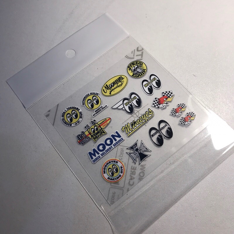 sticker RC mooneyes mn wpl scx10 axial rgt vanquish