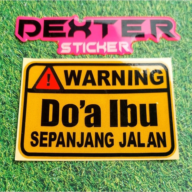 

STICKER WARNING DOA IBU SEPANJANG JALAN DAN MANFAATKAN UMUR SEBELUM DI KUBUR STICKER CUTTING TERMURAH