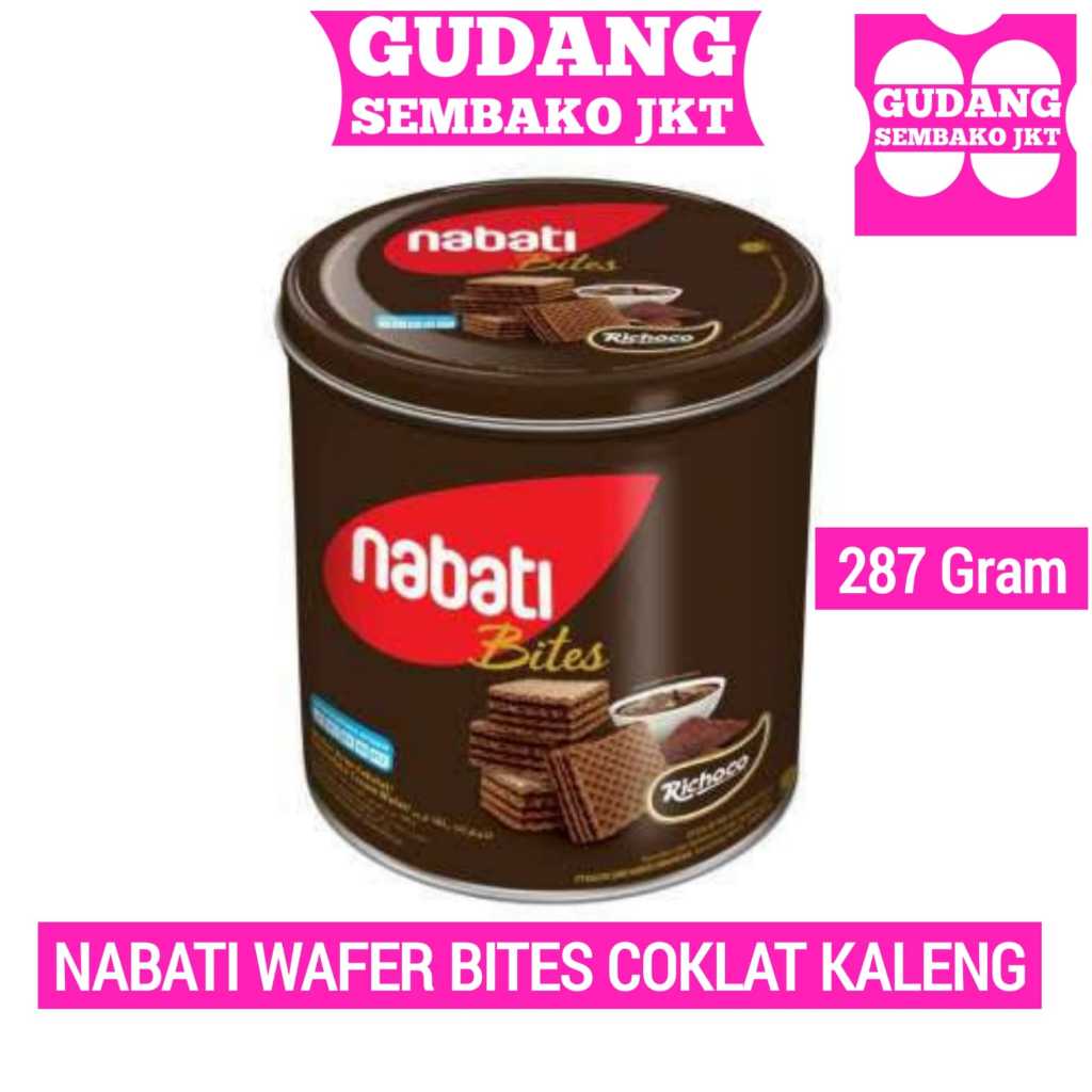 

NABATI WAFER COKELAT KALENG 287 GRAM