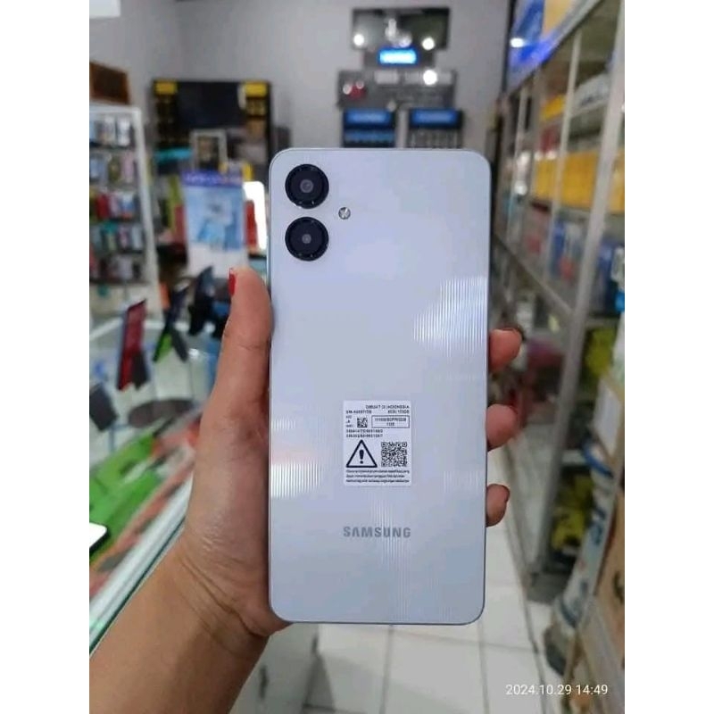 Samsung a06 ram 4/64 masih mulus no minus fullset second rasa baru