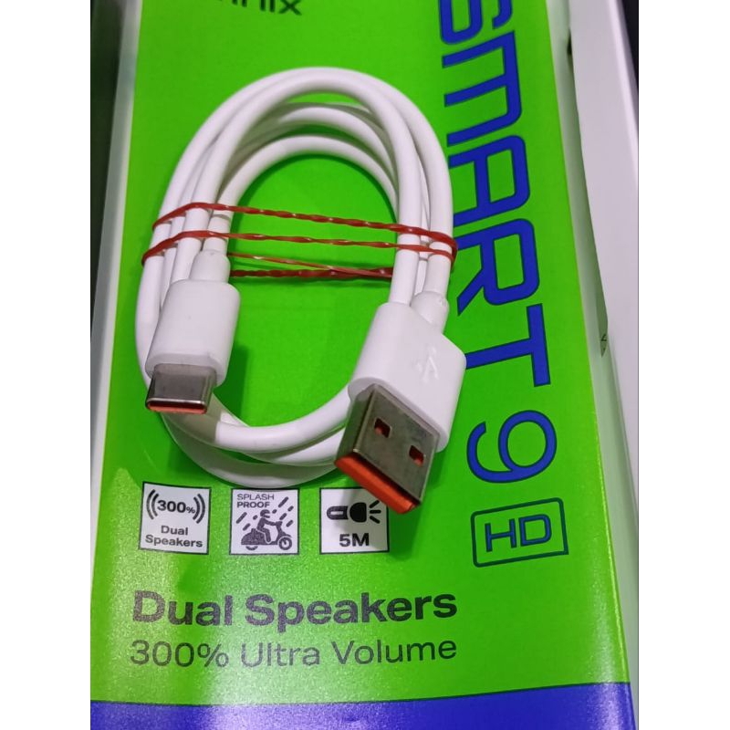 KABEL DATA BAWAAN INFINIX SMART 9 COPOTAN ORIGINAL BEKAS MULUS
