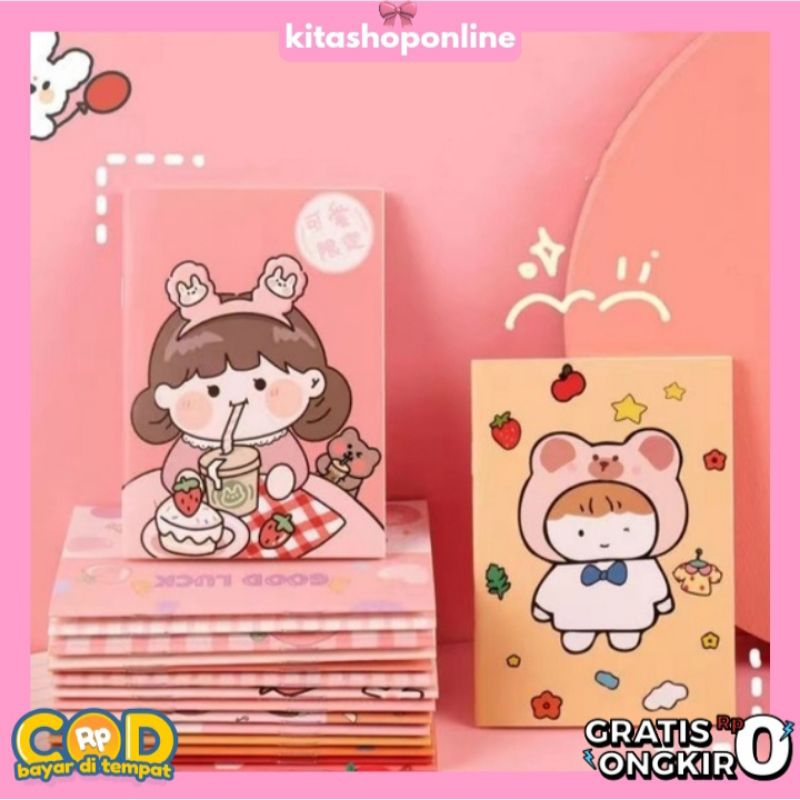 

KSO Notebook Mini Anak Buku Tulis | Alat Tulis Sekolah Lucu Kecil Book Kartun Stationery Perlengkapan Sekolah