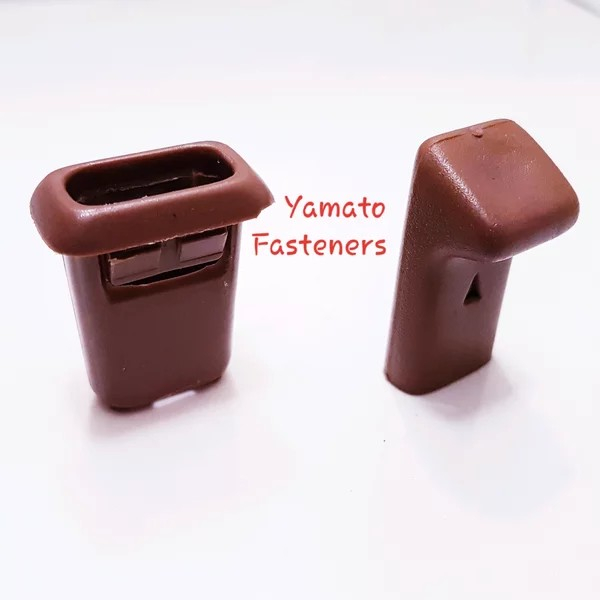 Knop Tarikan Kunci Pintu Mobil Kijang Grand Kapsul Rover Super DX Warna Coklat Model Bengkok Cokelat