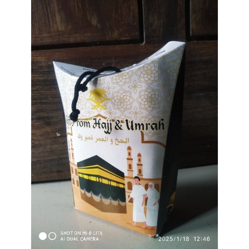 

tas kemasan oleh2 haji/umroh gift haji isi 50 pcs sudah siap pakai