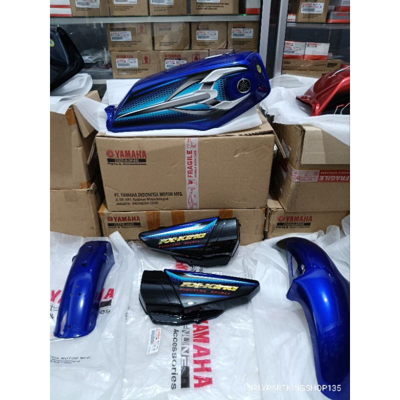 BODY SET/TANGKI SET RXKING BIRU 2007 ORIGINAL YGP