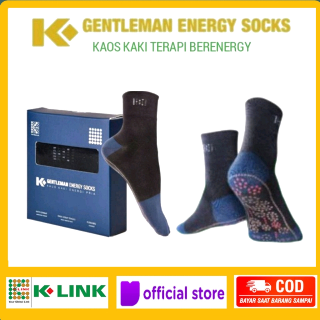 K GENTLEMAN ENERGY SHOCK KAOS KAKI TERAPI KESEHATAN