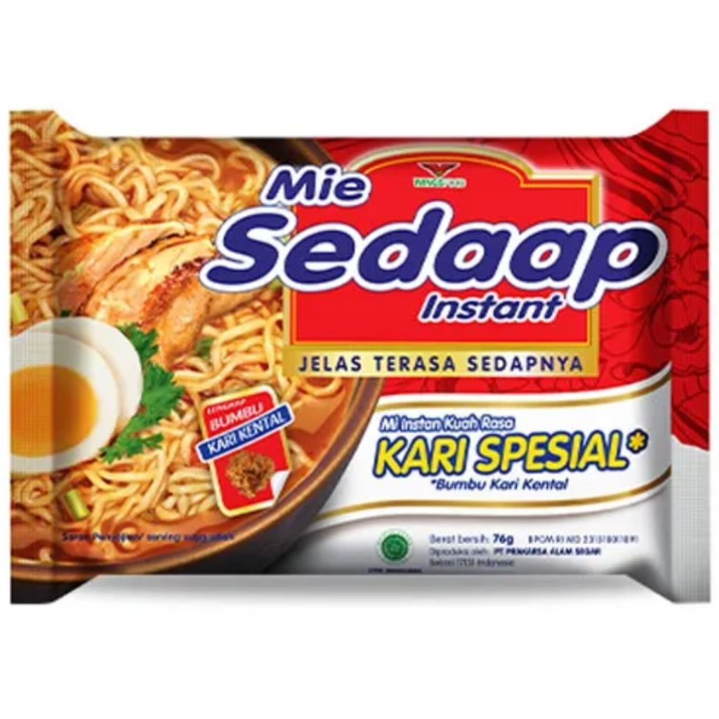 

Sedaap Mie 1 DUS ISI 40 PCS EXP Kari Spesial JAN 2026, Goreng APRIL 2026, Laksa MARET 2026