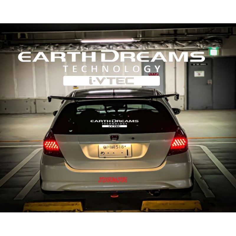 Sticker kaca mobil earth dreams stiker kaca mobil terlaris stiker earth dreams stiker kaca terbaru