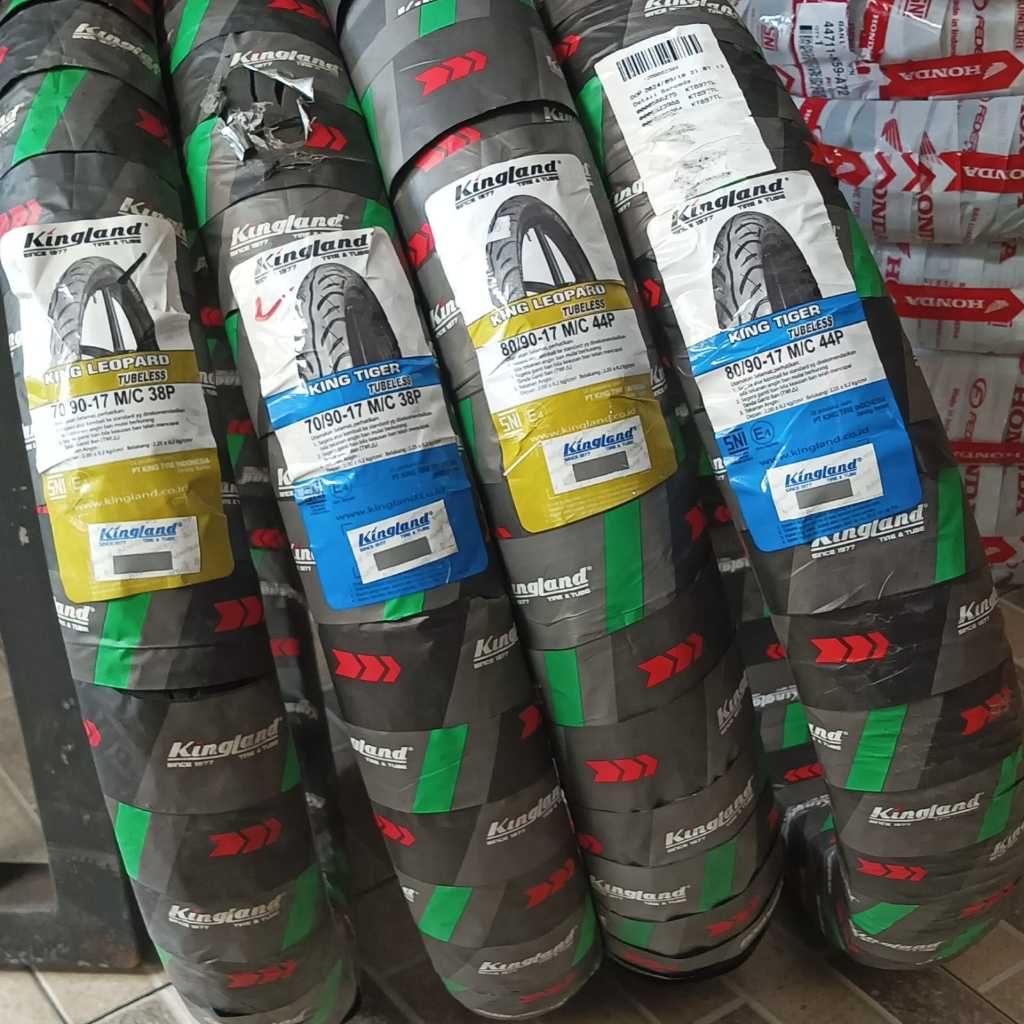 Ban Luar Kingland 80/90-17 TUBELESS KING LEOPARD / KING TIGER