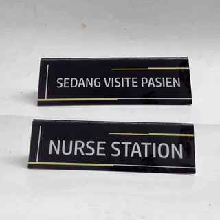 

Akrilik Lipat / Akrilik Meja - Nurse Station, Sedang Visit Pasien, Akrilik Lipat Ruang Perawatan