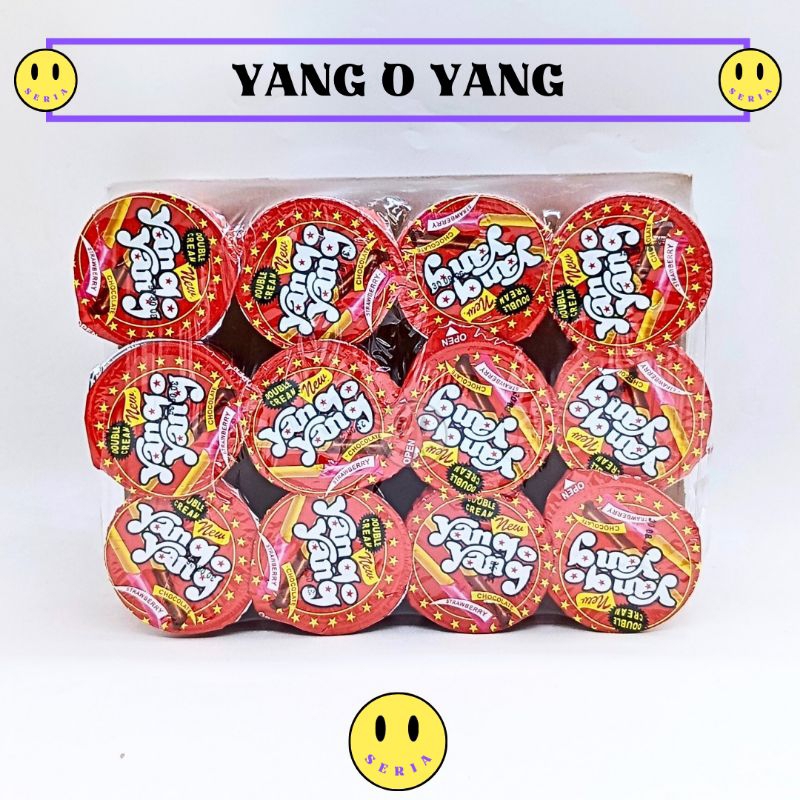 

YANG O YANG COKLAT STRAWBERRY DOUBLE CREAM SNACK ISI 12 CUP