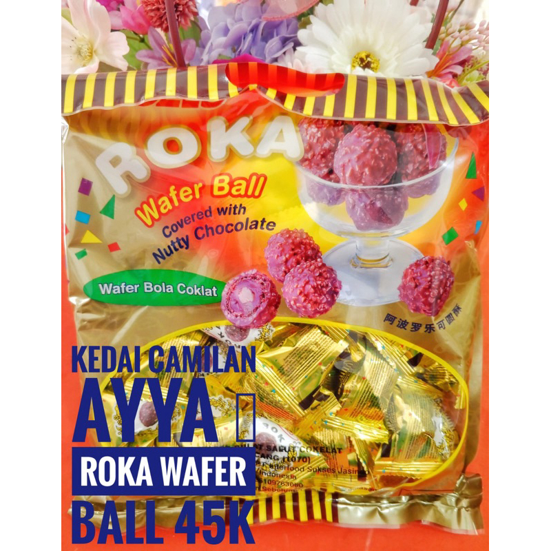 

Roka Water Ball Coklat Nutty Chocolate