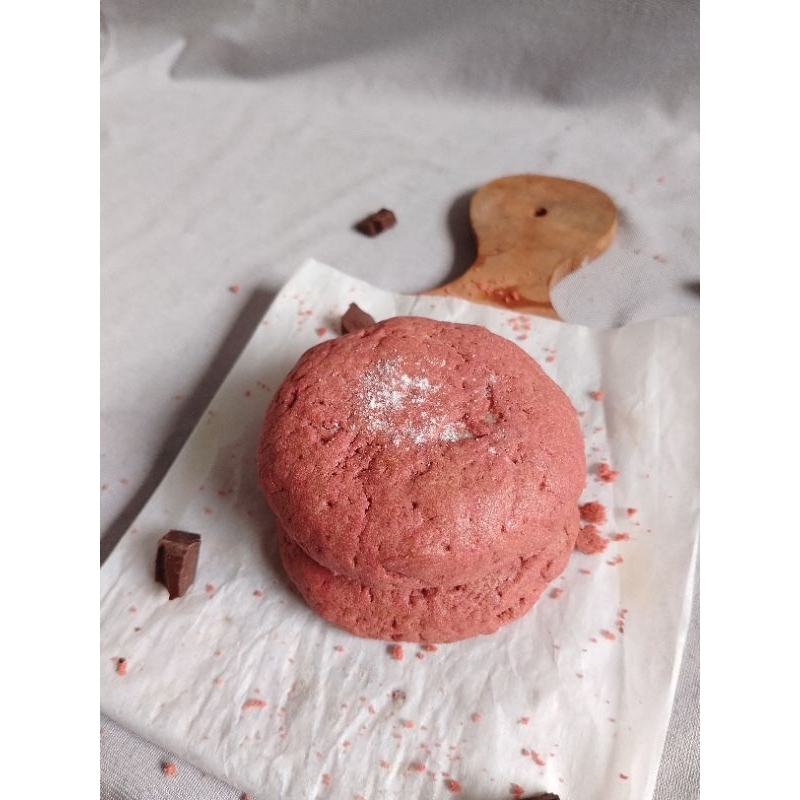 

Soft cookies Red Velvet cheese