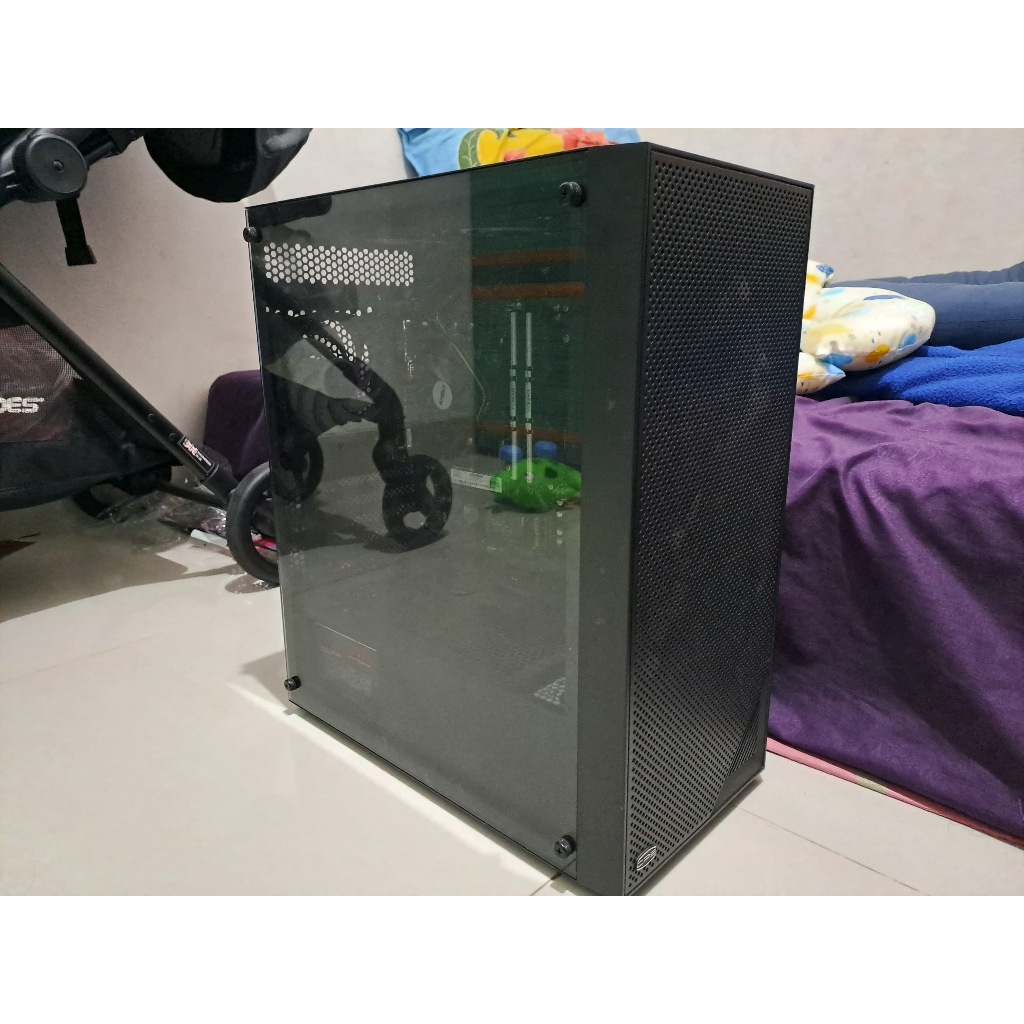 PC Fullset bekas AMD Athlon 3000G RAM 16GB SSD 512GB