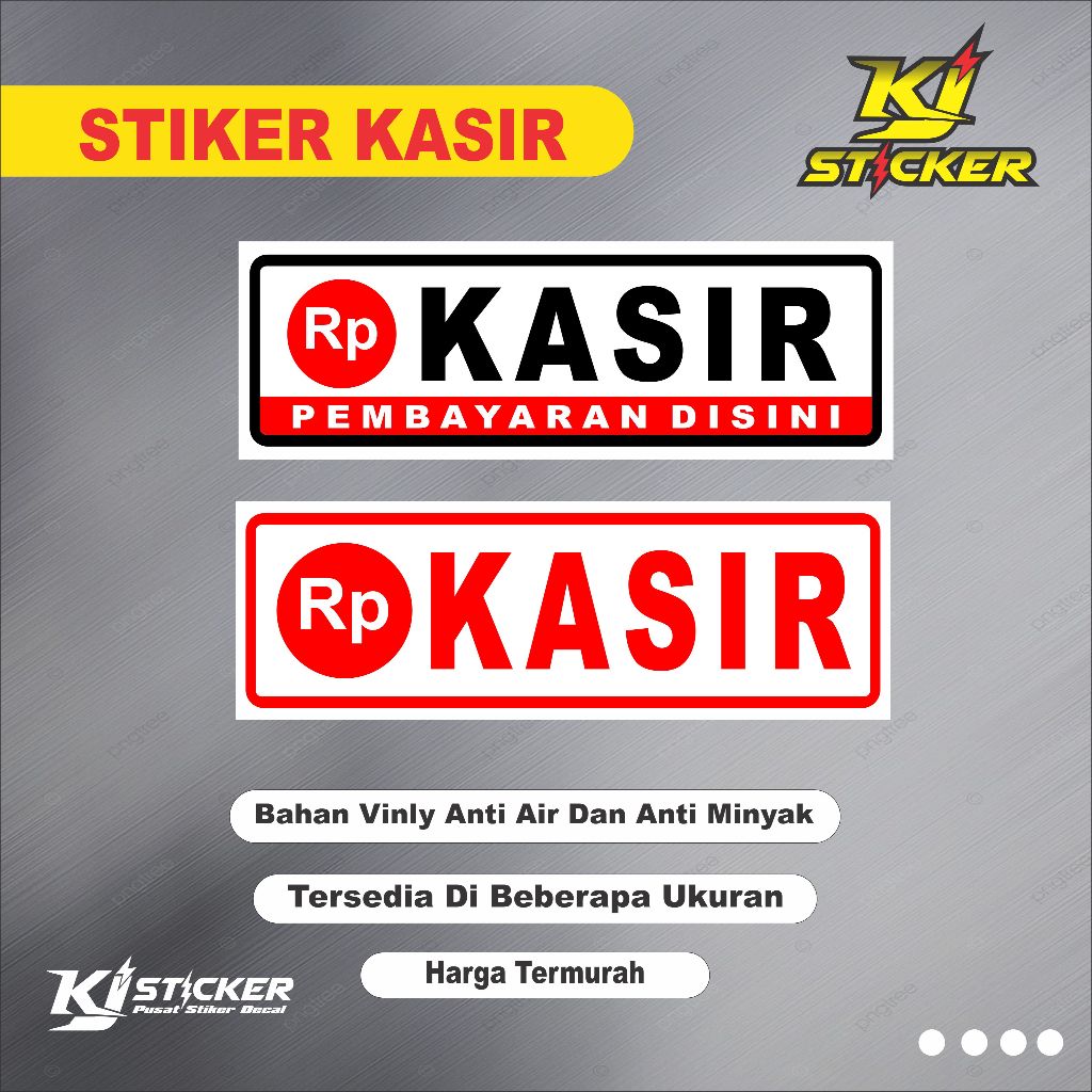 

Promo Stiker Kasir / Stiker Pembayaran Kasir / Stiker Tempat Pembayaran