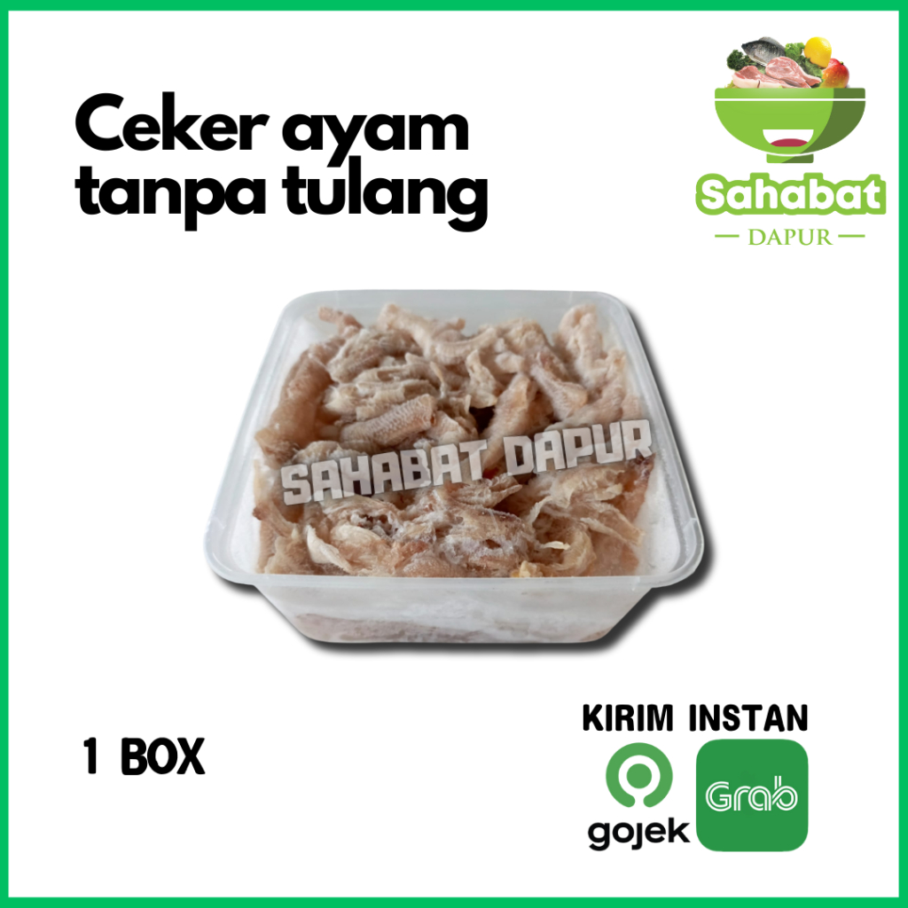 

Ceker Tanpa Tulang / Ceker Segar Box - Sahabatdapur
