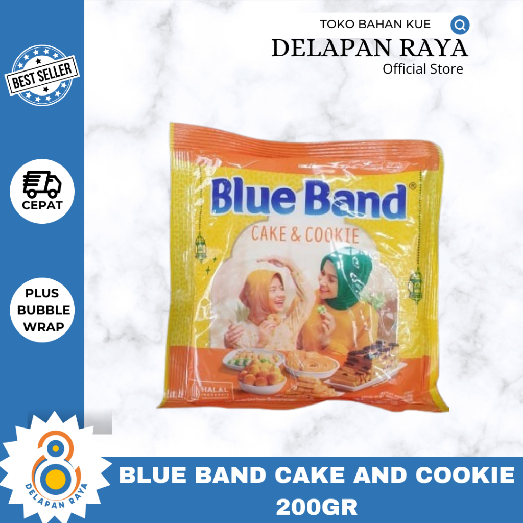 

BLUE BAND CAKE AND COOKIE 200GR - 8Raya