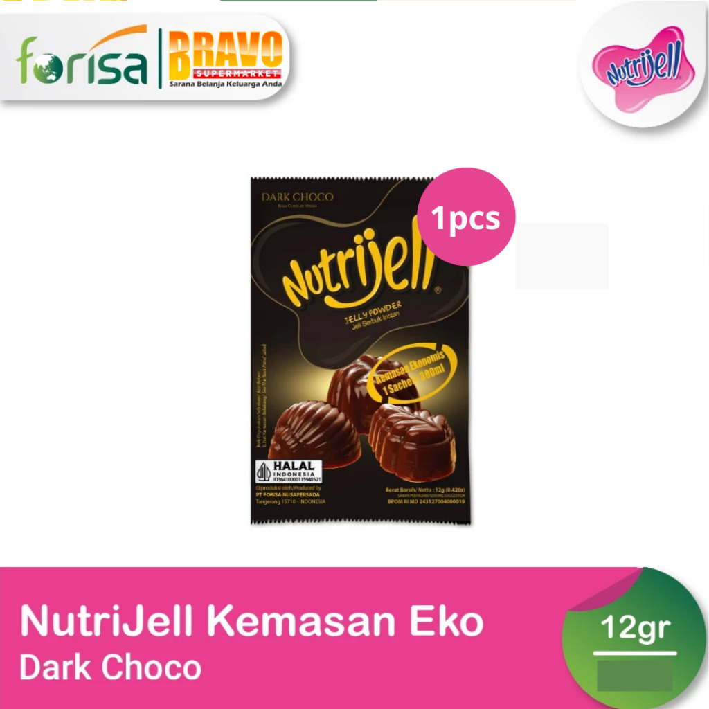 

Bravo Bojonegoro - Nutrijell Ekonomi Rasa Dark Choco 12GR